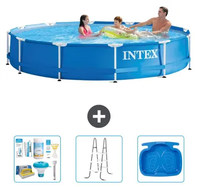 Produktbild von Frame Pool Rund - 366x76 cm - 4-teilig S41579