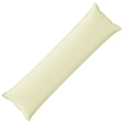 Image de Housse de coussin vidaXL HOUTEN, couleur crème, 40 x 145 cm, en polyester