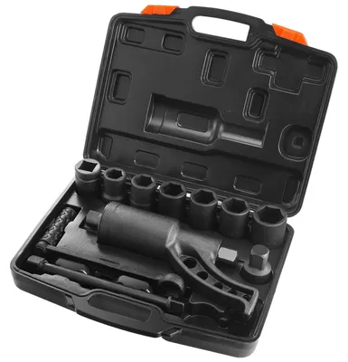 Productafbeelding van VEVOR Koppelversterker 6800 Nm, Koppelversterker 1:64, Koppelversterker 25,4 x 25,4 mm, Koppelversterker Set wielmoersleutels 21#, Vierkant 24/27/30/32/33/38 mm, Momentsleutel