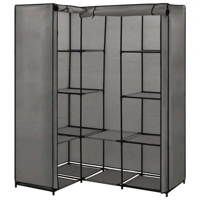 Immagine prodotto di Armadio Angolare Grigio 130x87x169 cm