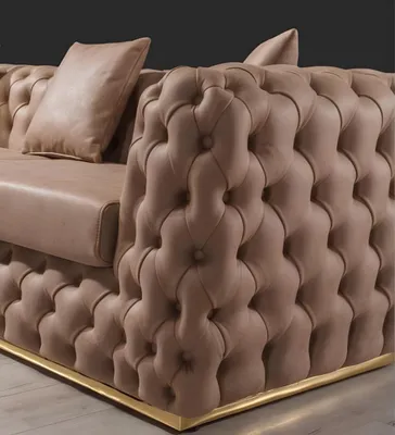 Produktbild von Luxus Chesterfield Sofagarnitur 3+1+1 Sitzer Garnitur Sofa Sessel Sofas Leder
