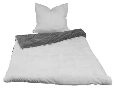 Produktbild von 4tlg Cashmere Like Wende Bettwäsche Garnitur Bettzeug135x200cm