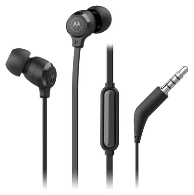 Produktbild von Motorola Sound Earbuds 3-S In-Ear-Kopfhörer Mikrofon Anti-Tangle-Kabel schwarz