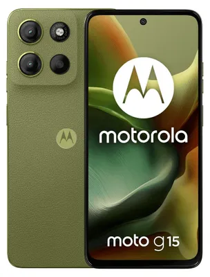 Produktbild von Motorola Moto g15, 17,1 cm (6.72"), 8 GB, 512 GB, 50 MP, Android 15, Grün