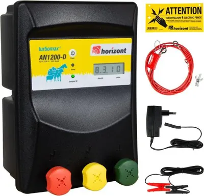 Produktbild von Horizont 12 V / 230 V WiFi-Weidezaungerät - turbomax® AN1200-D