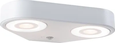Produktbild von Paulmann LED Außenwandleuchte Silma Dämmerungsgesteuerter Bewegungsmelder (IR) Zweifacher Lichtaustritt