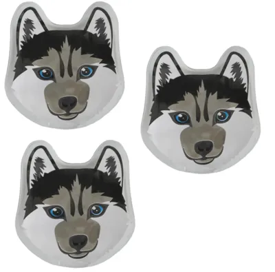 Produktbild von Handwärmer Husky 3er Set – wiederverwendbare Taschenwärmer