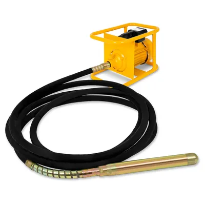 Image de EBERTH Vibreur à béton Vibreur à bouteille Compresseur à béton électrique 3000W, longueur de tuyau 10m, bouteille vibrante renforcée en acier avec un diamètre de 60mm