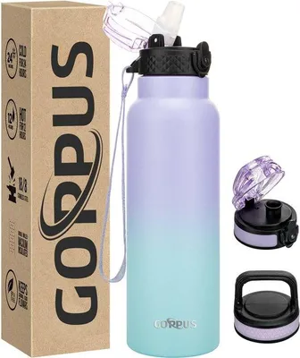 Zdjęcie produktu dla Butelka ze stali nierdzewnej o pojemności 750 ml, bez BPA, do uprawiania sportu i podróży