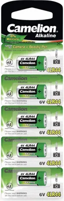 Immagine prodotto di Batteria alcalina CAMELION 4LR44 5 pezzi