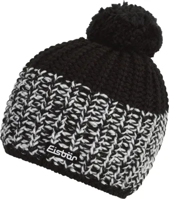 Produktbild von Eisbär Strickmütze mit Bommel Focus Pompon MÜ, Farbe:Schwarz