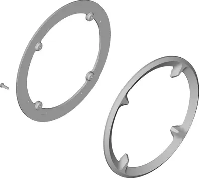 Produktbild von Shimano Steps Cde80-2 Kettenschutzring Schwarz 44t Schwarz 44t