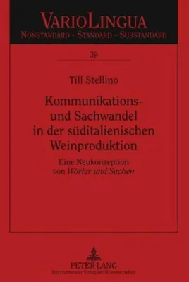 Produktbild von Kommunikations- und Sachwandel in der süditalienischen Weinproduktion