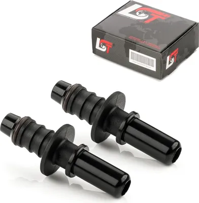 Produktbild von 2x Gegenstück Schnellkupplung gerade Kraftstoffleitung 9,49x8 mm für TOYOTA FIAT