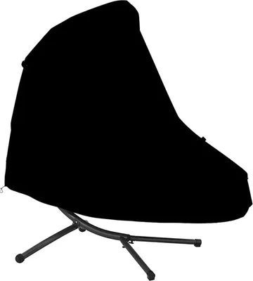 Produktbild von Hängesessel Abdeckung, Abdeckung für Schwingsessel/Gartenliege, Hängeliege Wasserdichte Schutzhülle, Oxford 210D Gewebe Abdeckplane Abdeckhaube, 198 x 185 x 117cm, Schwarz