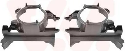 Produktbild von VAN WEZEL Halter Nebelscheinwerfer 4373599 Vorne für RENAULT Clio IV Schrägheck (BH)