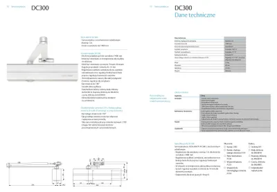 Produktbild von Assa-Abloy DC300 DA Türschließer mit Schließverzögerung weiß EN 3-6
