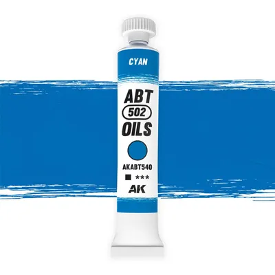 Produktbild von AK Interactive Oil Paints Cyan