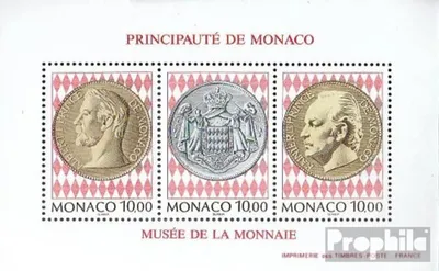 Produktbild von Briefmarken Monaco 1994 Mi Block64 (kompl.Ausg.) postfrisch Briefmarken- und Münzmuseum