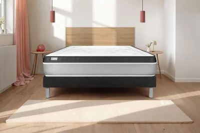 Produktbild von Matratzenset VITAL ERGO 150 x 200 cm Bettrahmen Kit schwarz