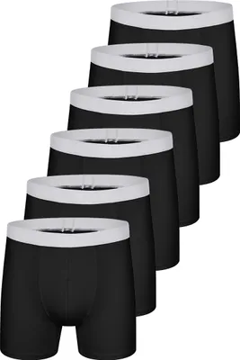 Produktbild von sloggi 6er Pack men GO ABC 2.0 Long Short / Pant Komfortabel für perfektes Wohlbefinden, Besonders bequemer Zwickeleinsatz, In Feinripp-Qualität