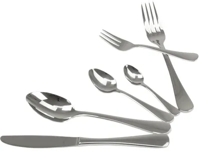 Produktbild von Solex Julia Besteckset 72 teilig für 12 Personen inklusive Moccalöffel