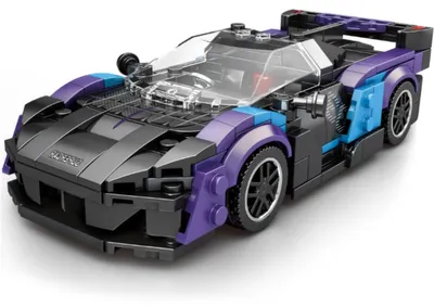 Produktbild von Reobrix 678 Supersportwagen 1:24 Klemmbaustein Auto 390 Teile mit Türen