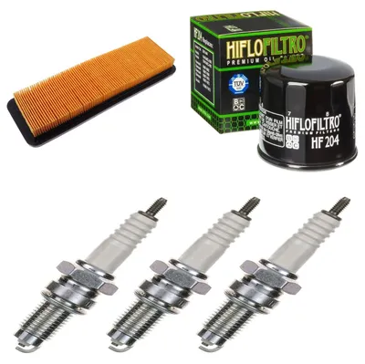 Produktbild von Service-Kit für Triumph Rocket 2460 3 R ABS 2019-2021 Filter Zündkerzen von pamoto - Neu
