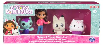 Immagine prodotto di Casa delle bambole di Gabby Set 4 Figurina Gabby Pandy MerCat Muffin