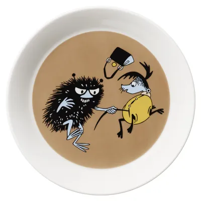 Imagen del producto de Moomin plate 19cm Stinky in action 1062216