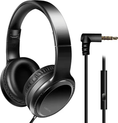 Obrázek produktu pro LogiLink Stereo-Headset mit Mikrofon 3.5-mm-Klinkenstecker schwarz