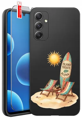 Imagen del producto de Fundas para Samsung A05S – Diseños | Verano – Motivos veraniegos y coloridos | Funda + Cristal protector 9H