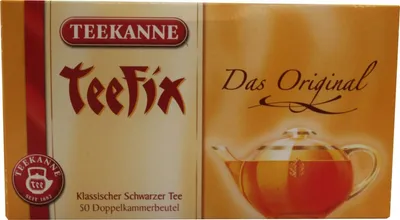 Produktbild von Teekanne Teefix Klassischer Schwarzer Tee das Original 50 Beutel 87g