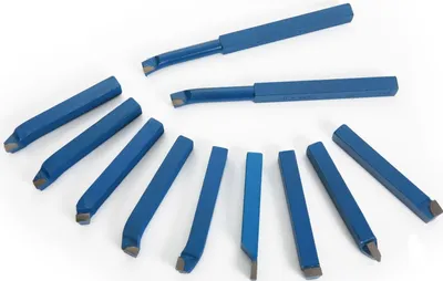 Produktbild von Drehmeißel Set 11-teilig Planmeißel Drehmesser Messer 12mm