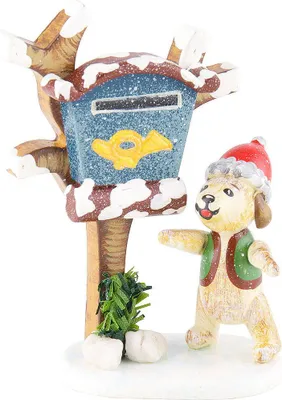 Produktbild von Winterkinder 3er-Set Zeitungsbote (6cm) von Hubrig Volkskunst