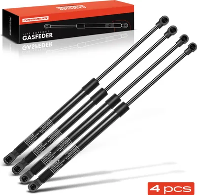 Productafbeelding van Frankberg 4x gasveer motorkap achterklep voor VW Polo 9N 2001-2009