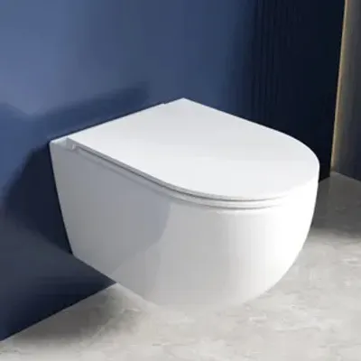Produktbild von Rainsworth stenový toalet s bezokrajovým dizajnom - 360° jednootvorový Superspin spúšťacia mechanizmus, tichá funkcia.