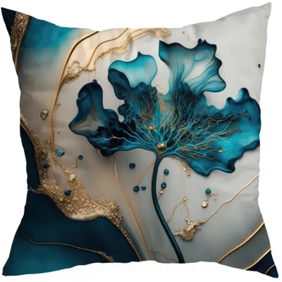 Produktbild von HomeView 172 Dekorative Kissenhülle Polyester 45x45 cm