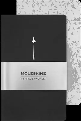 Obrázok produktu pre Moleskine Nasa-inspiriertes Cahier (2er Set), blanko, weicher Einband