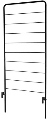 Image de Porte-plantes DEROMA Cosmo, 78 x H 163 cm, Métal Gris, Design Élégant