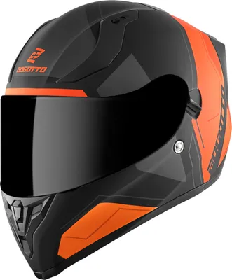 Casque Moto Bogotto V151 Sacro - Sportif, Homologué ECE 22.05, Visière Pinlock Prête, Doublure Lavable
