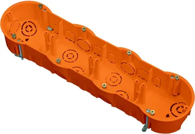 Produktbild von Hohlwanddose 4-fach Schalterdose Abzweigdose Hohlraumdose Ø 60 x 45 mm