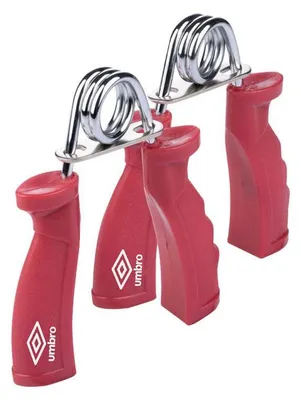 Zdjęcie produktu dla Ściskacz do Ćwiczeń Dłoni Nadgarstków Rąk Palców Sprężyna Umbro Zestaw 2szt