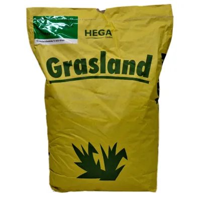 Produktbild von HEGA Grasland Weidemischung Nr. II mit Klee, 3 x 10kg, Wiese, Weide, Mähwiese, Mähweide, Grassamen