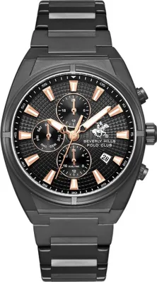 Produktbild von Herrenuhr BEVERLY HILLS BP3733X.651 in Schwarz, ein modisches Geschenk.