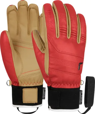 Produktbild von Reusch Fingerhandschuhe Highland R-TEX® XT aus wasserdichtem und atmungsaktivem Material 3800 fire red/camel 9