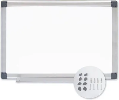 Produktbild von Famanu Whiteboard mit Wochenplaner und Magneten - 90 x 60 cm