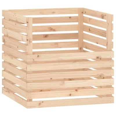 Obrázek produktu pro vidaXL Kompostér 80x80x78 cm borovicový masiv