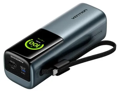 Produktbild von Powerbank Vention Powerhive 27000mAh 200W + Kabel