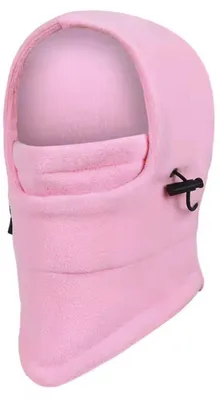 Immagine prodotto di CHPN – Cappuccio in pile rosa – Cappuccio antivento rosa – Berretto – Cappuccio per il viso – Rosa – Taglia unica – Pile – Mascherina per il viso con tre fori (compatibile con motori) – Cappuccio antivento – Universale – Maschera da sci – Maschera da snowboard